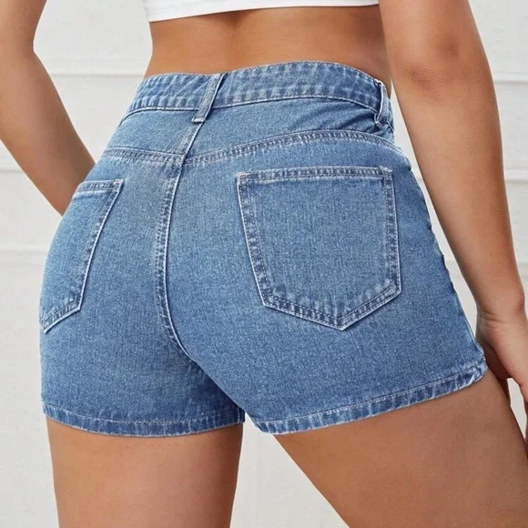 Denim Blue Women's Skort - Picture 3 of 6